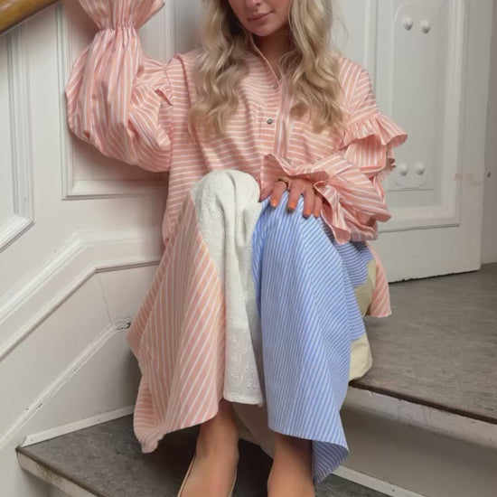 STORIES FROM THE ATELIER by COPENHAGENSHOES SEA BREEZE SHIRT SHIRT 1738 NUDE