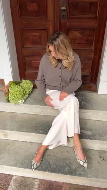 COPENHAGEN SHOES FOREVER AND EVER Ballerina 500 BLACK/CREAM