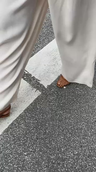 COPENHAGEN SHOES AS THE SEA Ballerina 0241 COGNAC