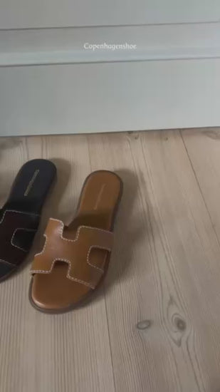 COPENHAGEN SHOES ALL FOR LOVE Slippers 0003 BLACK