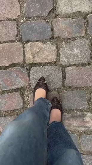 COPENHAGEN SHOES ON MY LOVE BROWN Ballerina 0012 BROWN