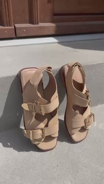 COPENHAGEN SHOES THE LOOK Sandaler 705 BEIGE (SEMOLINA)