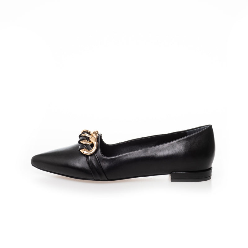 Copenhagen Shoes by Josefine Valentin COCKTAILS AND MORE Loafer 0001 BLACK