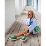 Copenhagen Shoes by Josefine Valentin Dressed 22  Copenhagenshoes by Josefine Valentin Sneakers 0027 GREEN