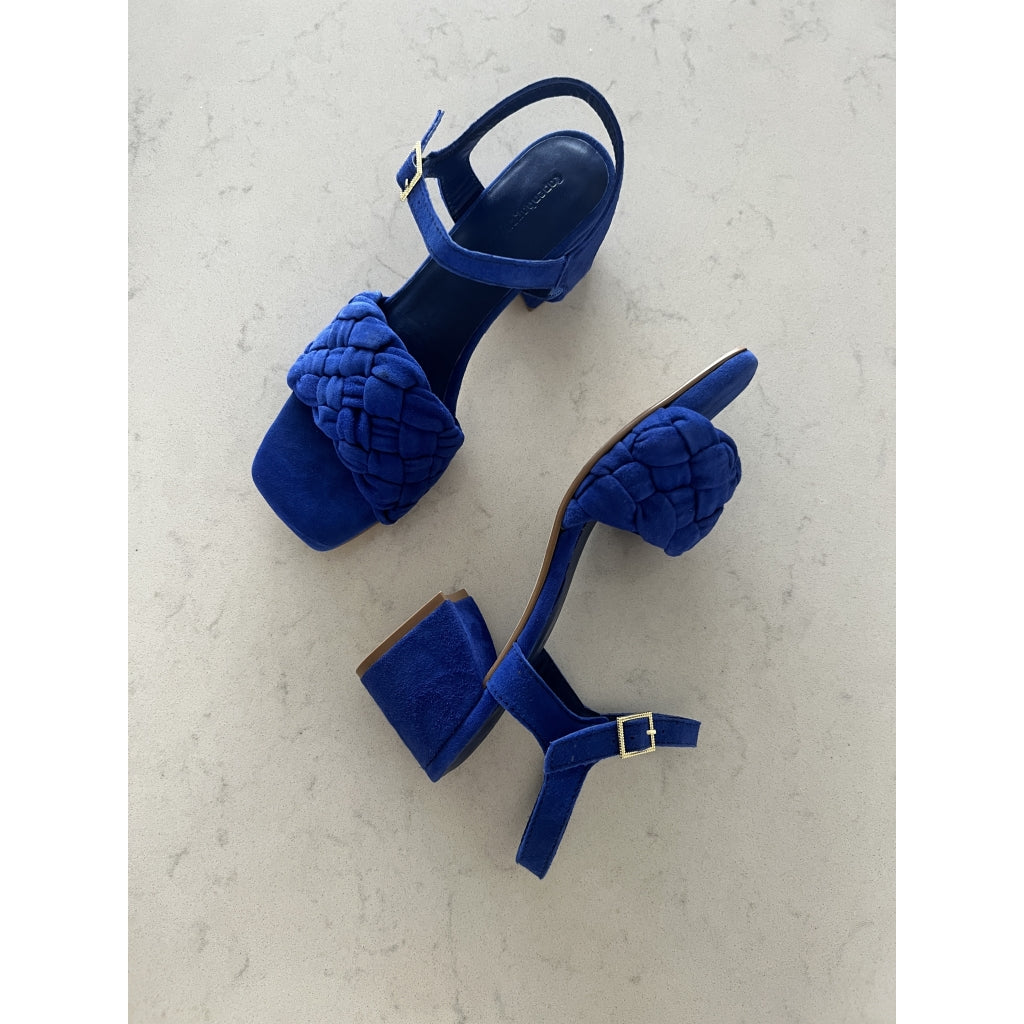 COPENHAGEN SHOES FEEL IT - SUEDE Stiletter 0410 Electric blue suede