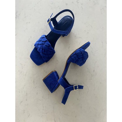 COPENHAGEN SHOES FEEL IT - SUEDE Stiletter 0410 Electric blue suede