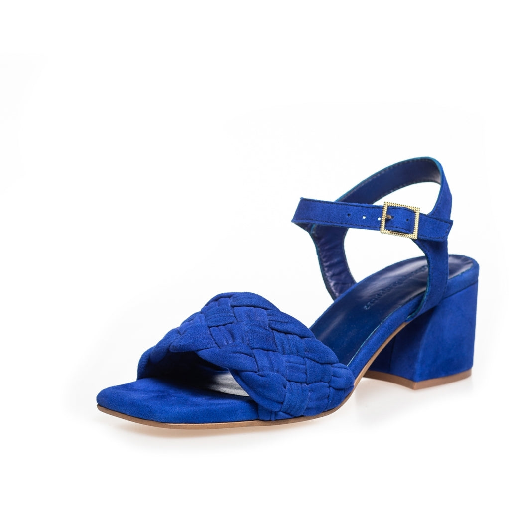 COPENHAGEN SHOES FEEL IT - SUEDE Stiletter 0410 Electric blue suede