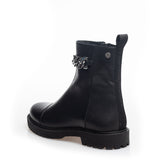 COPENHAGEN SHOES FLOWER EYES Boot 2206 BLACK/SILVER