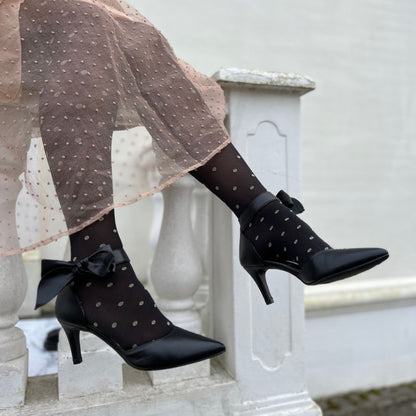 COPENHAGEN SHOES GOING OUT Leather Stiletter 0001 BLACK