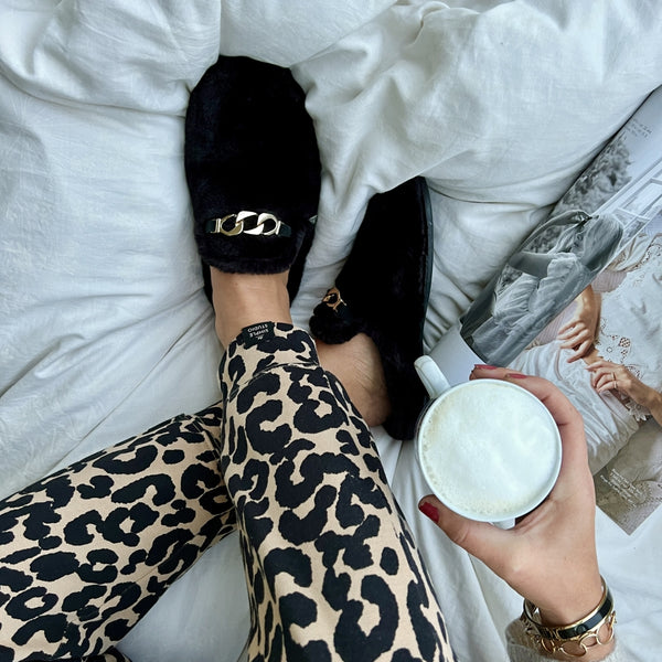 COPENHAGEN SHOES HERSELF 2022 Homeslipper 0001 BLACK