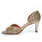 COPENHAGEN SHOES MY DIAMONDS Stiletter 013 GOLD GLITTER