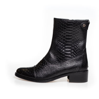 COPENHAGEN SHOES SHE Crocco Støvler 001 Black
