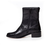 COPENHAGEN SHOES SHE Crocco Boot 001 Black