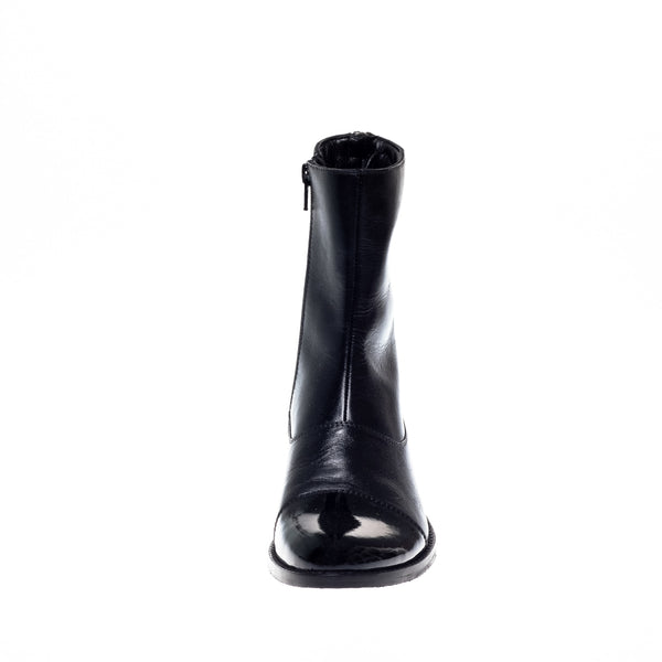 COPENHAGEN SHOES SHE PATENT 21 Boot 001 Black